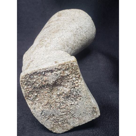 Ancient Egyptian Queen Nefertiti Bust Statue Heavy Granite Stone - Picture 9 of 13